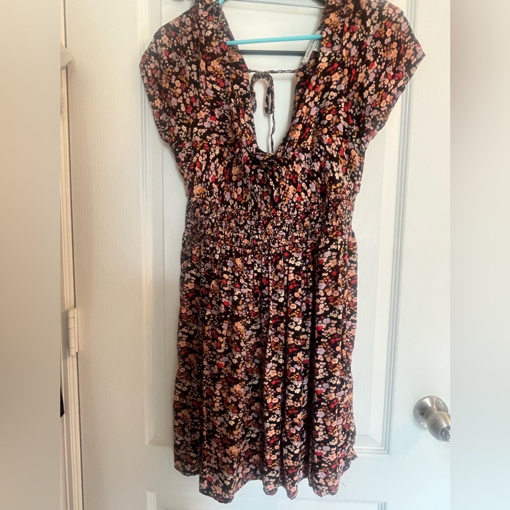 AE floral boho dress size Med